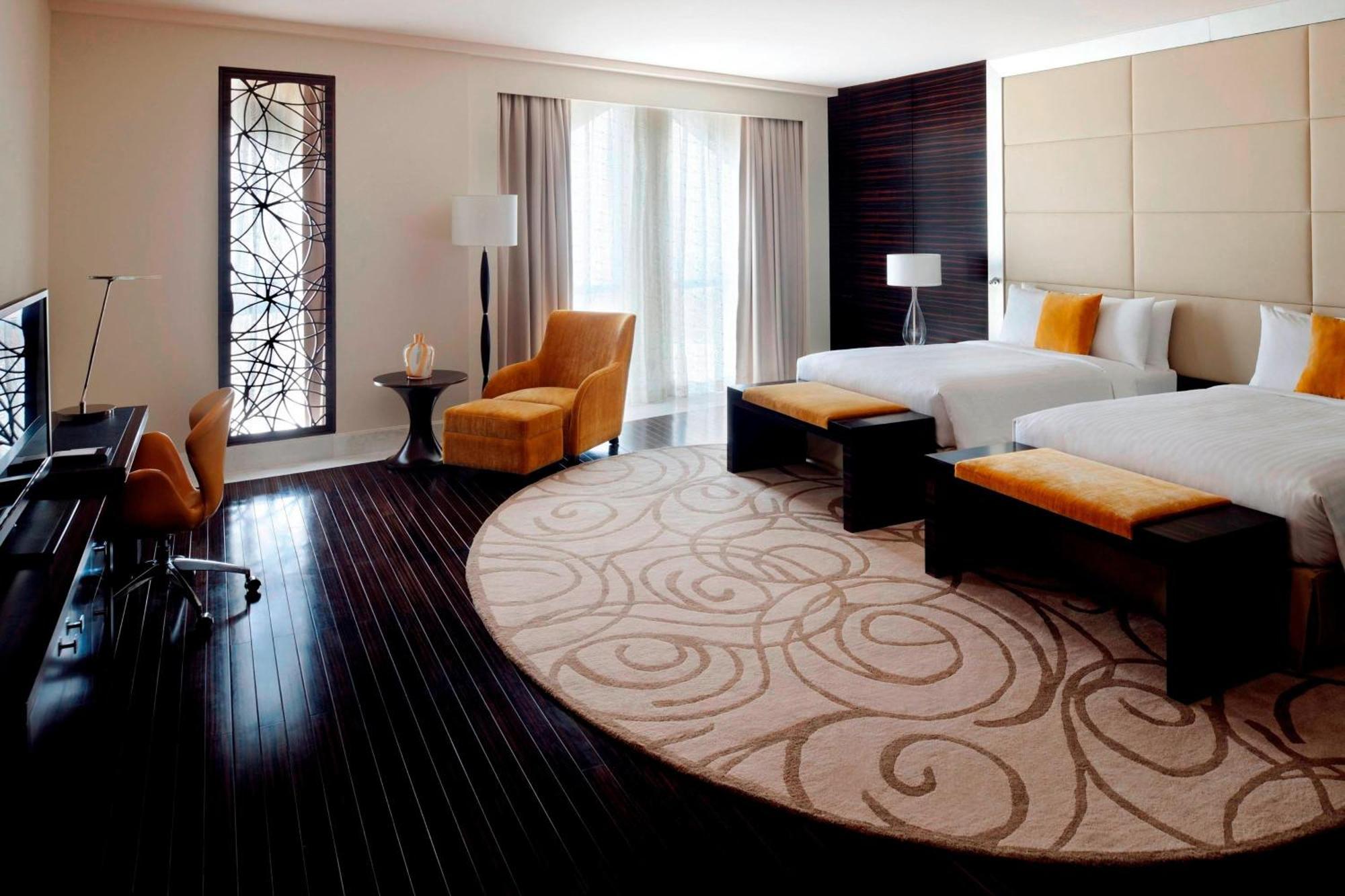 迪拜阿尔贾达法万豪酒店 外观 照片 A room at the hotel