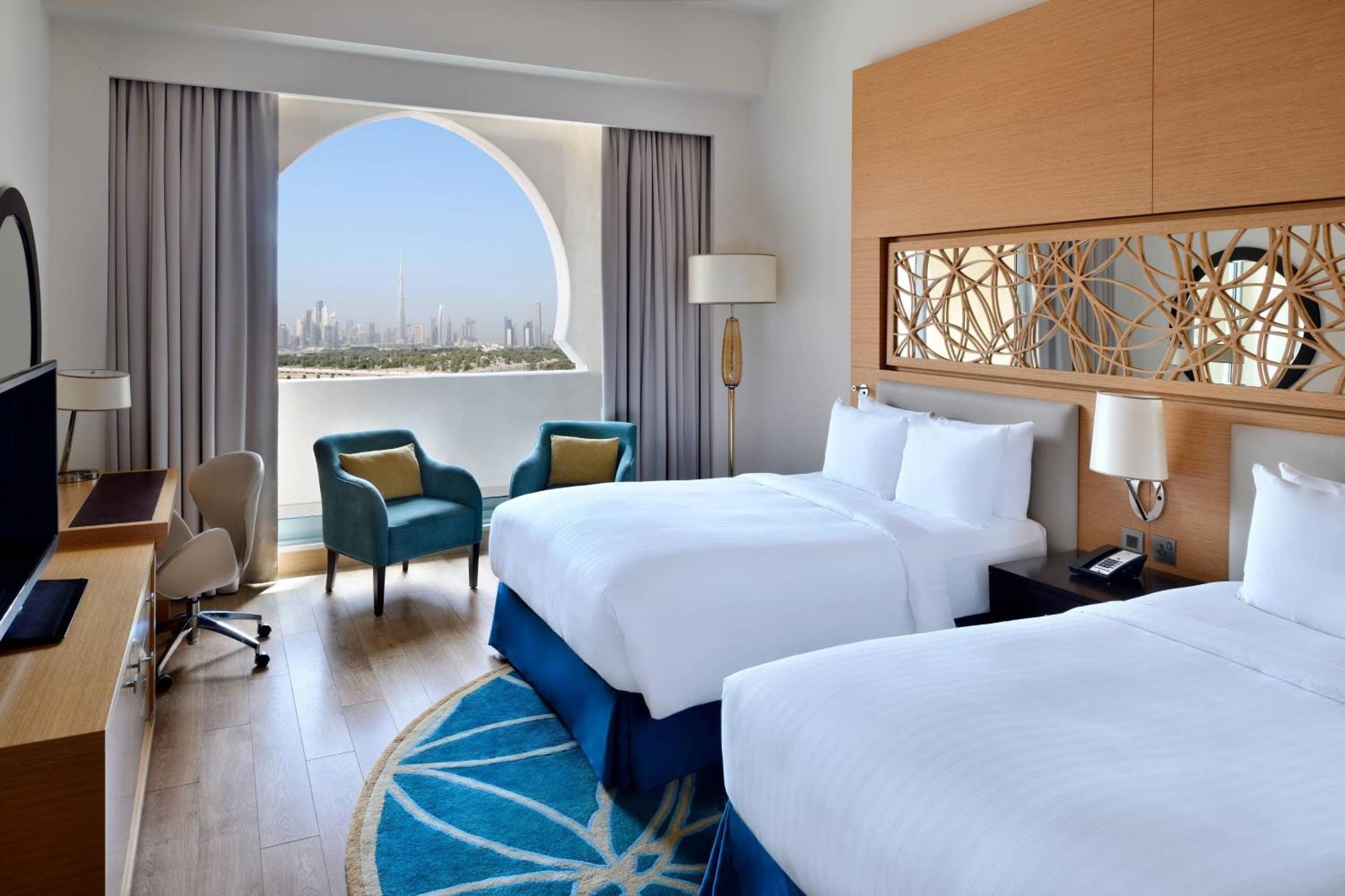 迪拜阿尔贾达法万豪酒店 外观 照片 Deluxe Room